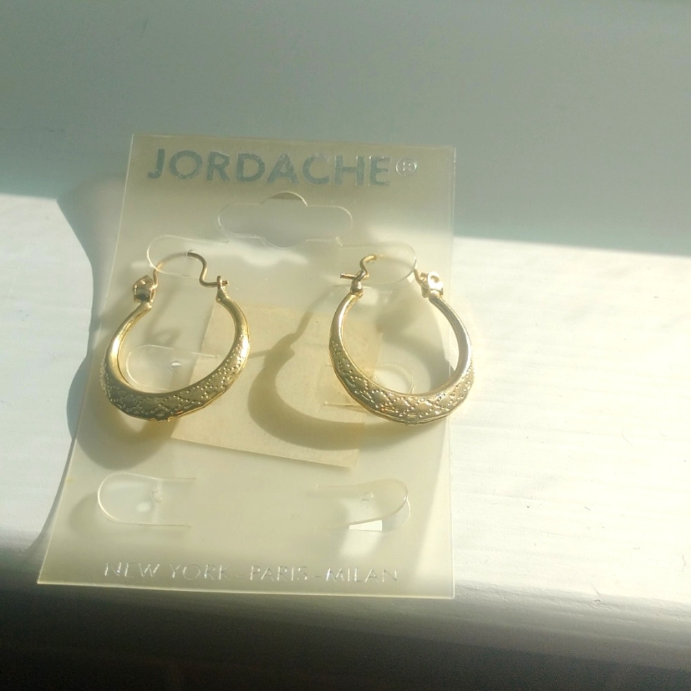 Jordache Fashion Loop Earrings